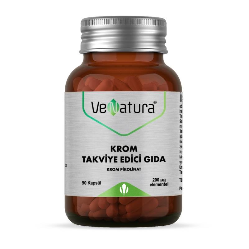 Venatura Krom 200 mcg 90 Kapsül