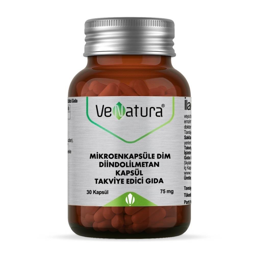 VeNatura Mikroenkapsüle Dim Diindolilmetan 75 mg 30 Kapsül