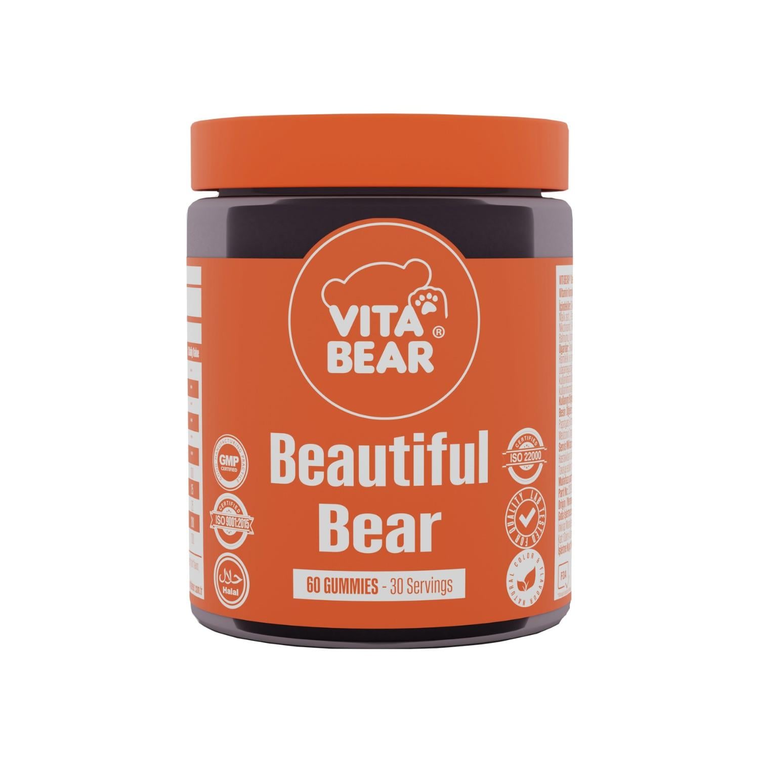 Vita Bear Beautiful Bear 60 Gummies