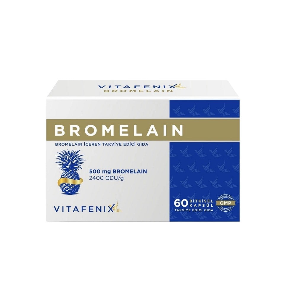 Vitafenix Bromelain 60 Kapsül