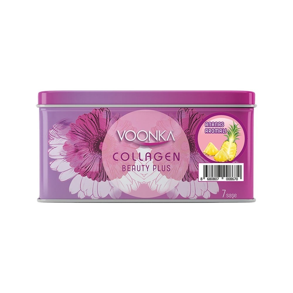 Voonka Collagen Beauty Plus 7 Saşe Ananaslı