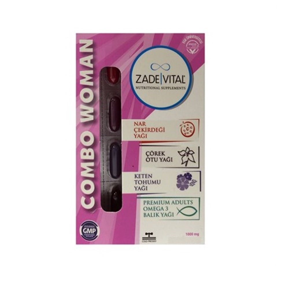 Zade Vital Combo Woman 120 Kapsül