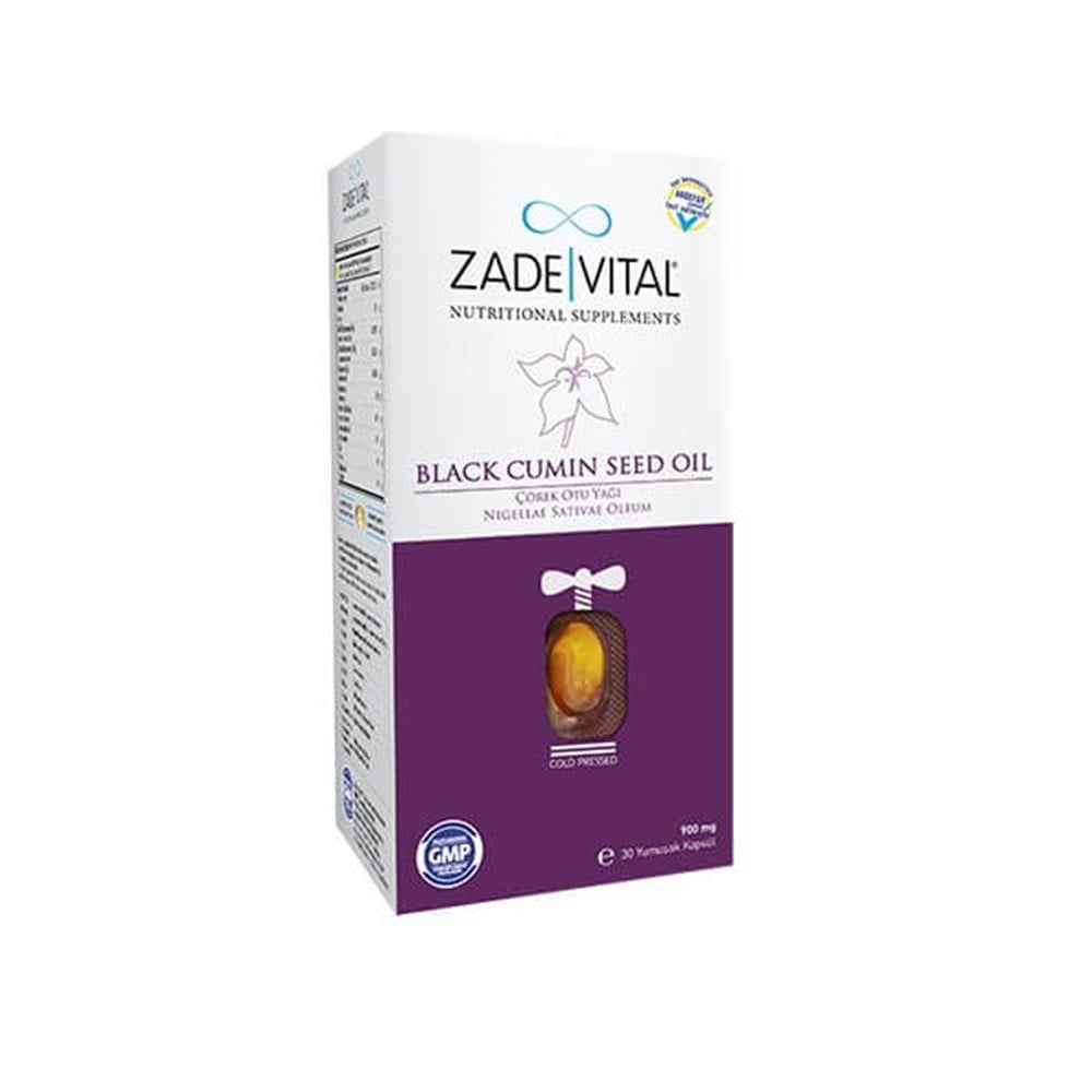 Zade Vital Çörek Otu Yağı 30 Kapsü