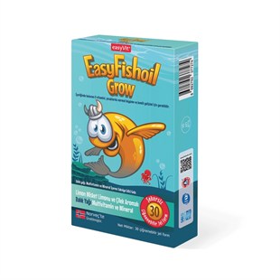 EasyFishoil Grow 30 Çiğnenebilir Jel Form