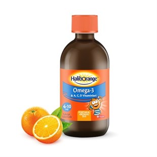 Haliborange Omega-3 & A,C,D Vitaminleri 300 ml