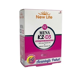 New Life Mena K2 60 Kapsül