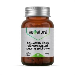VeNatura DGL Meyan Kökü Çiğneme Tableti