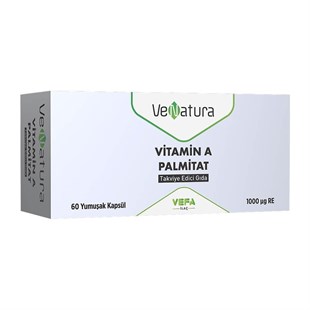 VeNatura Vitamin A Palmitat 60 Yumuşak Kapsül