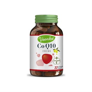 Voonka CoQ10 200 mg 32 Yumuşak Kapsül