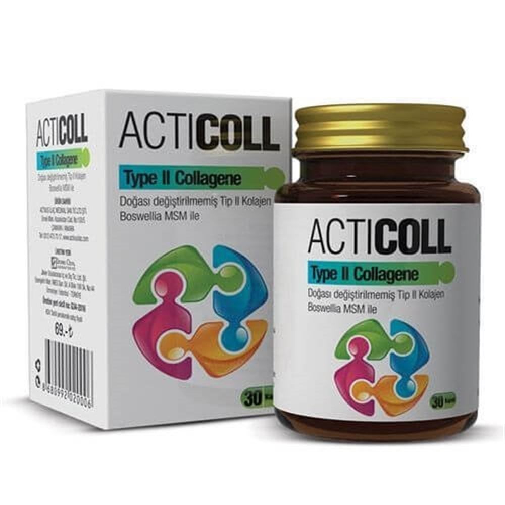 Acticoll Type 2 Collagene 30 Kapsül