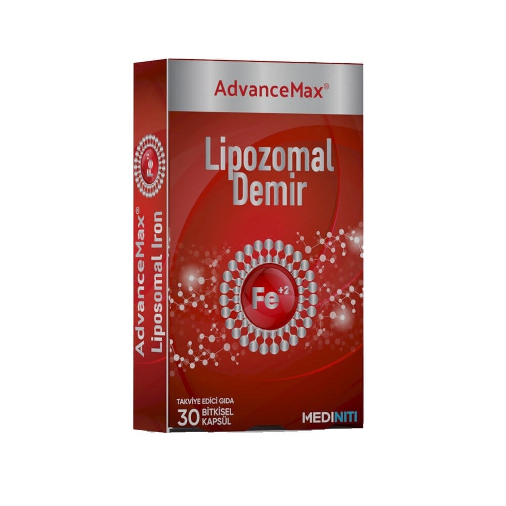 AdvanceMax Lipozomal Demir 30 Kapsül