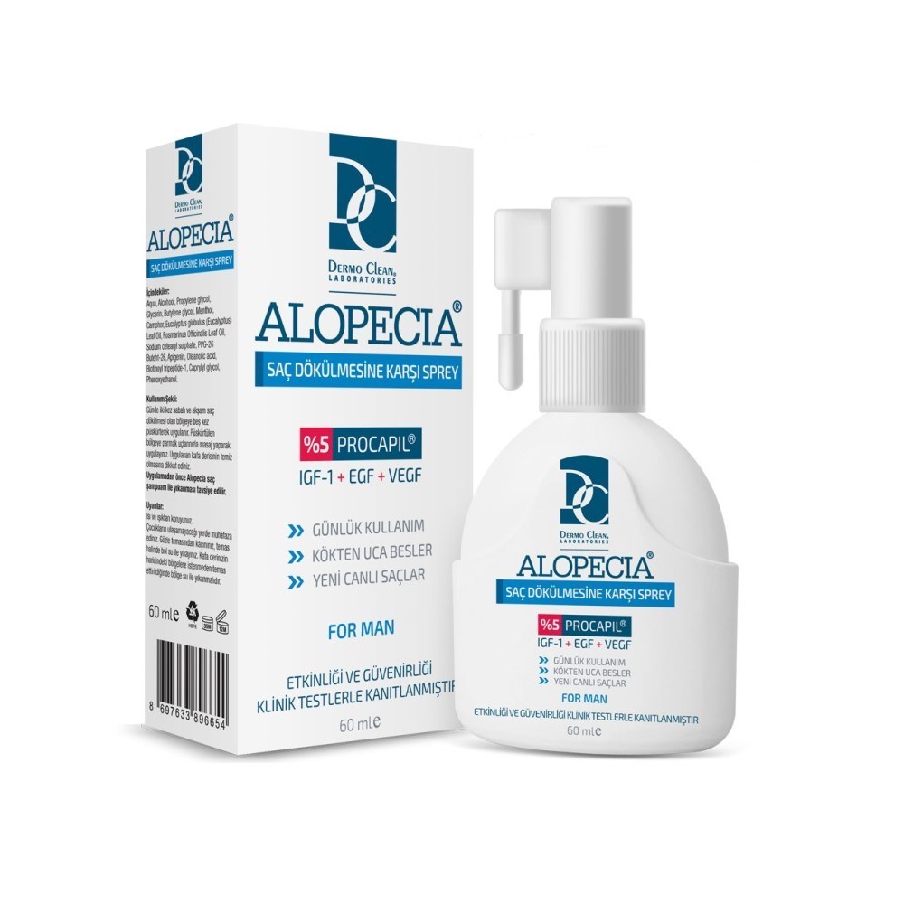 Alopecia Anti Hair Loss Dermal Spray 60 ml