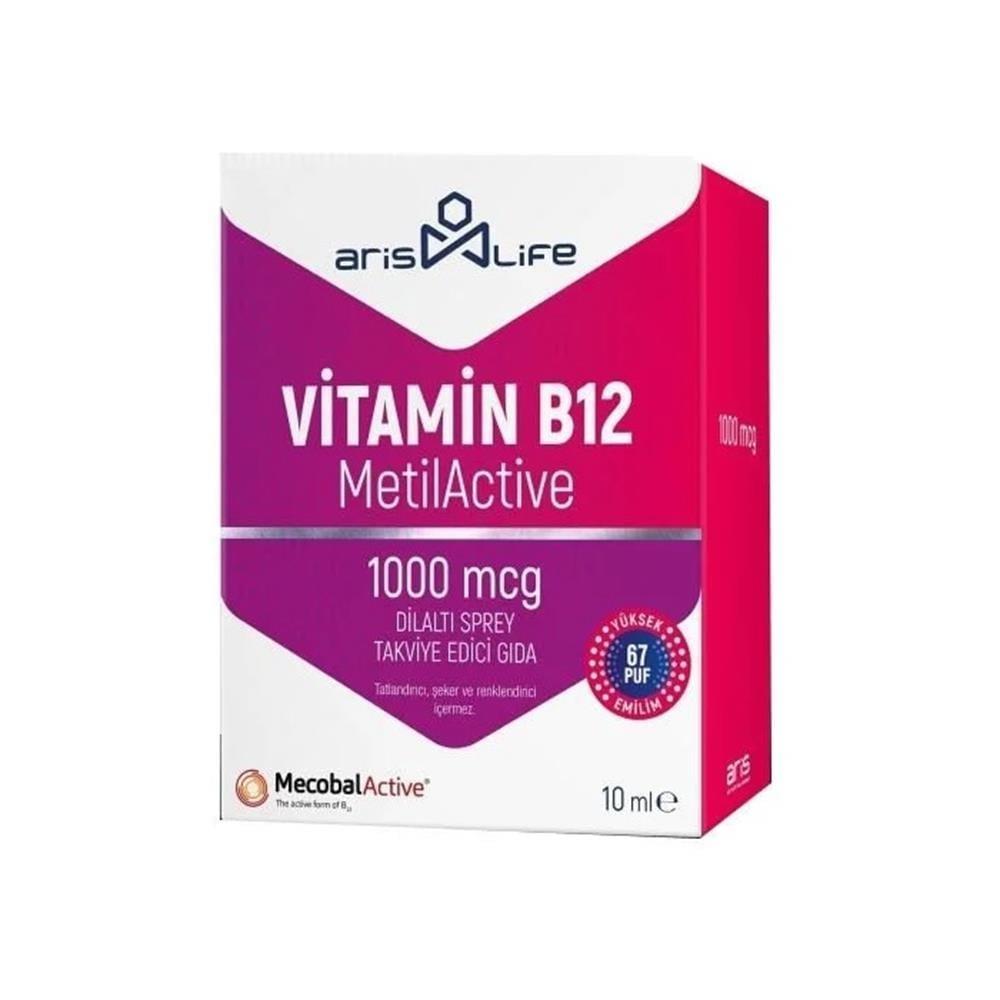 Aris Life Vitamin B12 1000 mcg Sprey