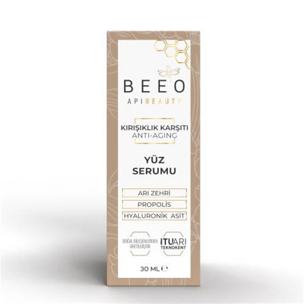 Bee'O Apibeauty Kırışıklık Karşıtı Anti-Aging Yüz Serumu 30 ml