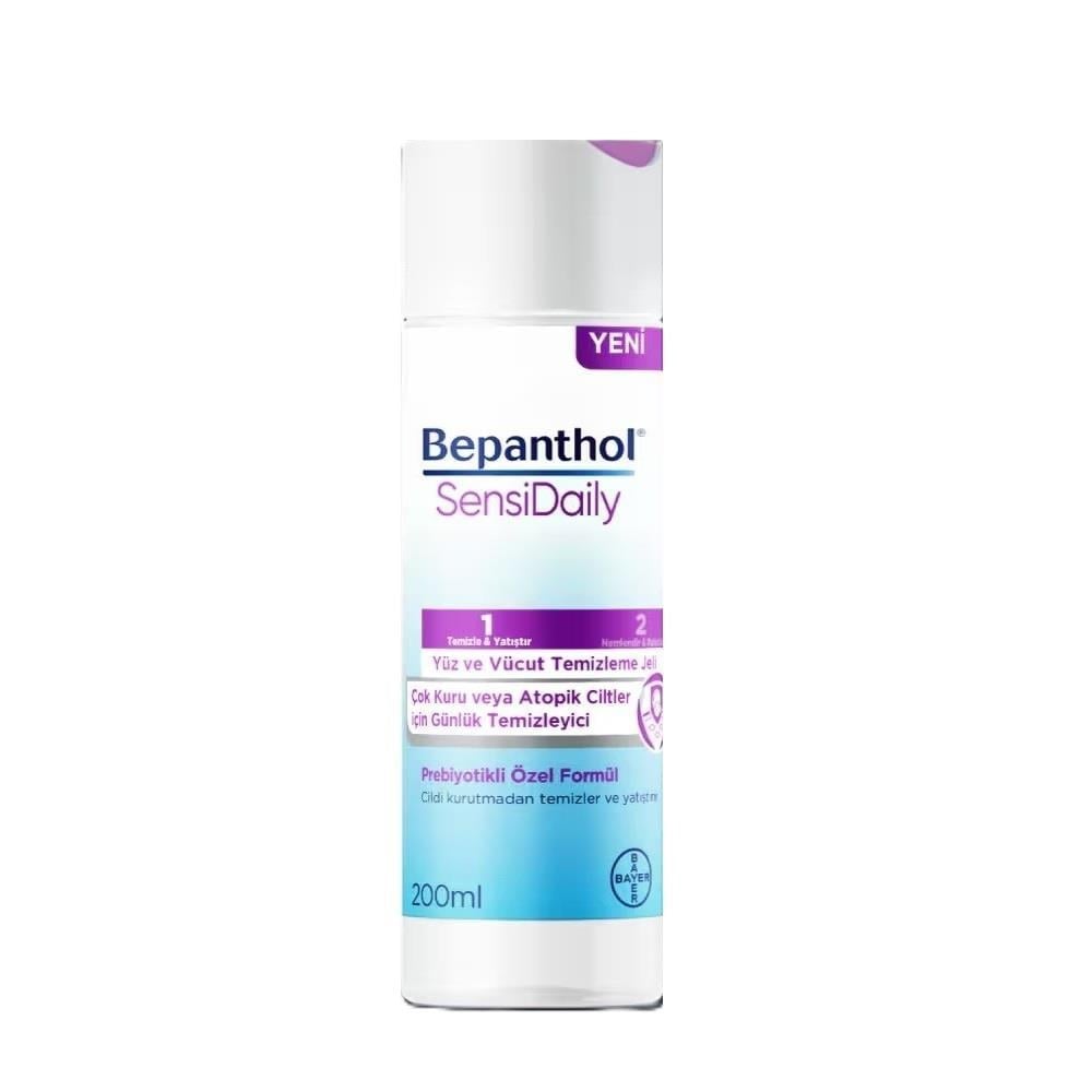 Bepanthol SensiDaily Yüz ve Vücut Temizleme Jeli 200 ml