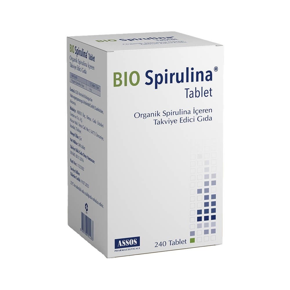 Bio Spirulina 500 mg 240 Tablet