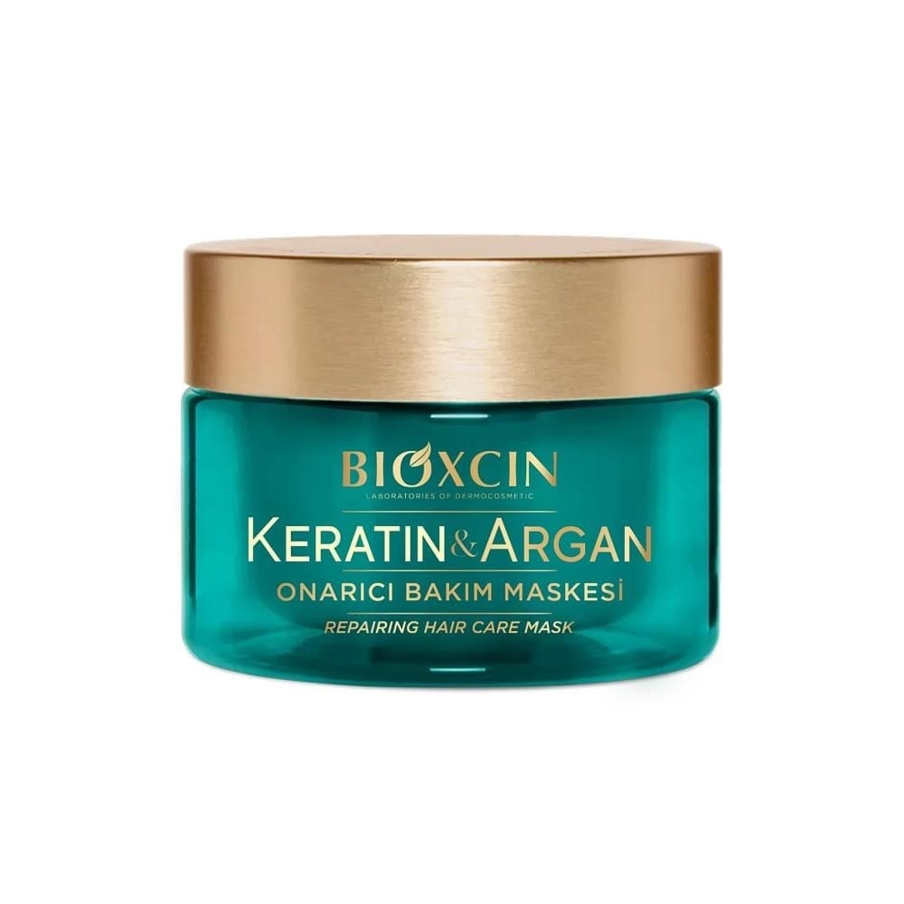 Bioxcin Keratin & Argan Onarıcı Saç Bakım Maskesi 225 ml