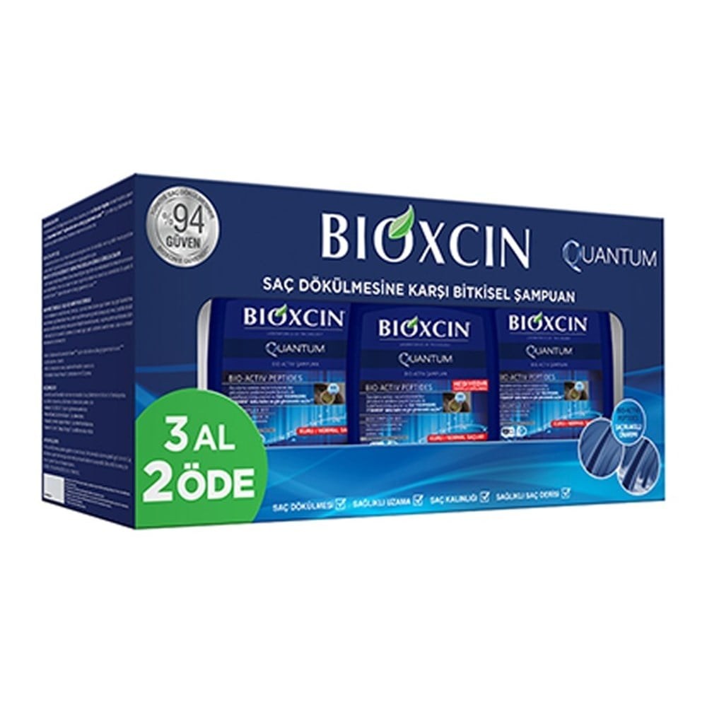 Bioxcin Quantum Şampuan Kuru Normal Şampuan 3 Al 2 Öde