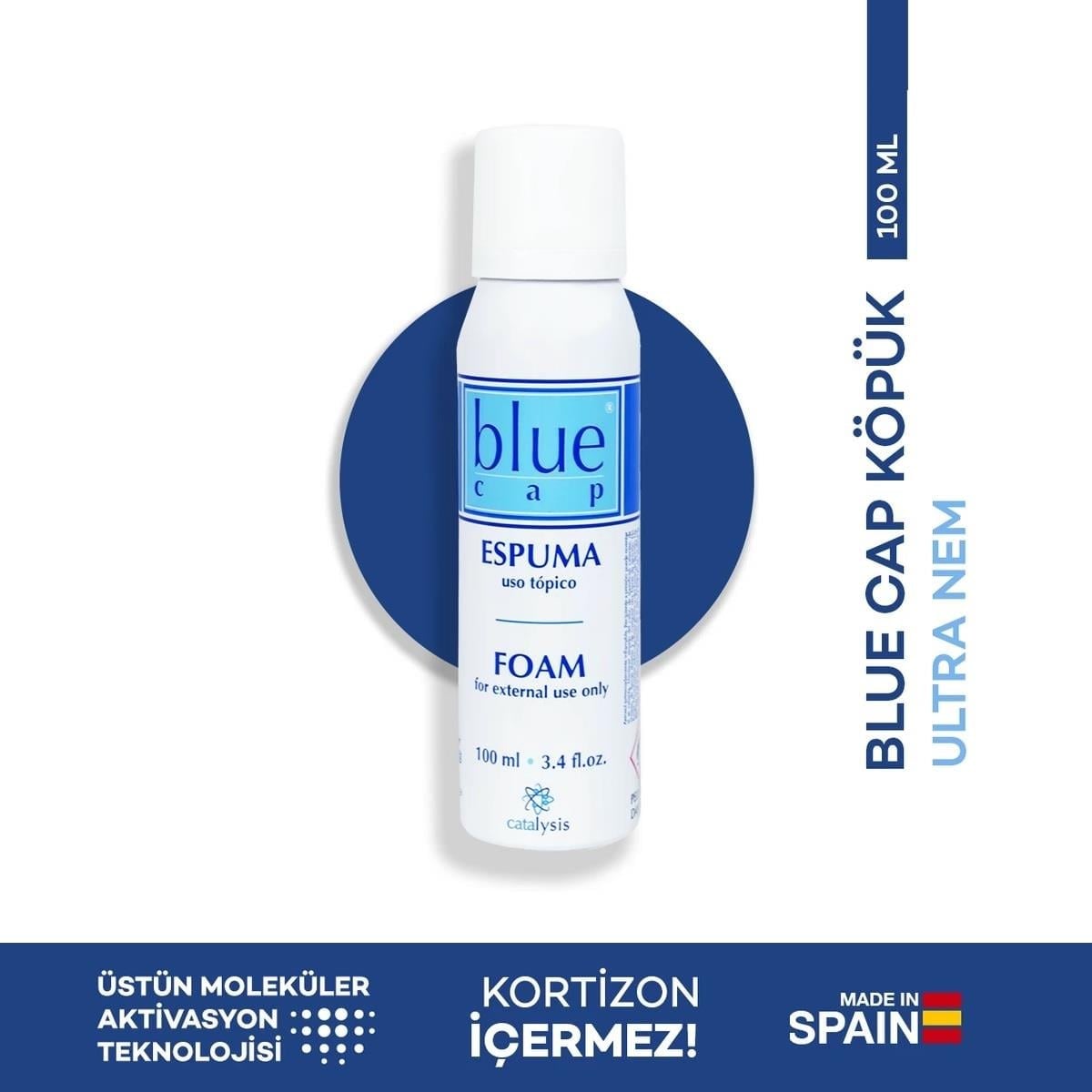 Blue Cap Nemlendirici Köpük Krem 100 ml