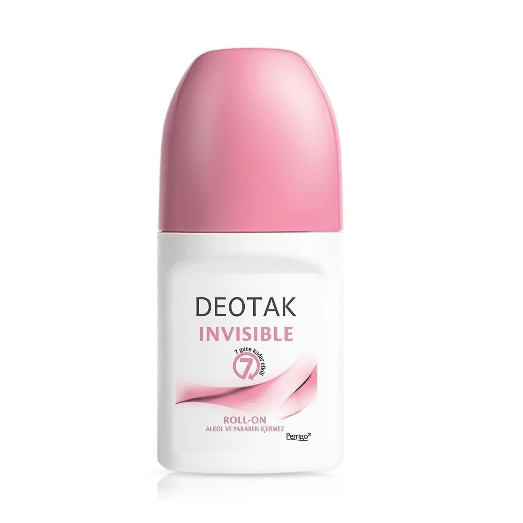Deotak Invisible Roll-On Deodorant 35 ml / Kadın