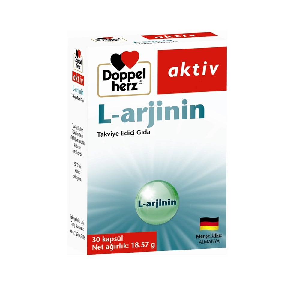 Doppelherz Aktiv L-arjinin 30 Kapsül