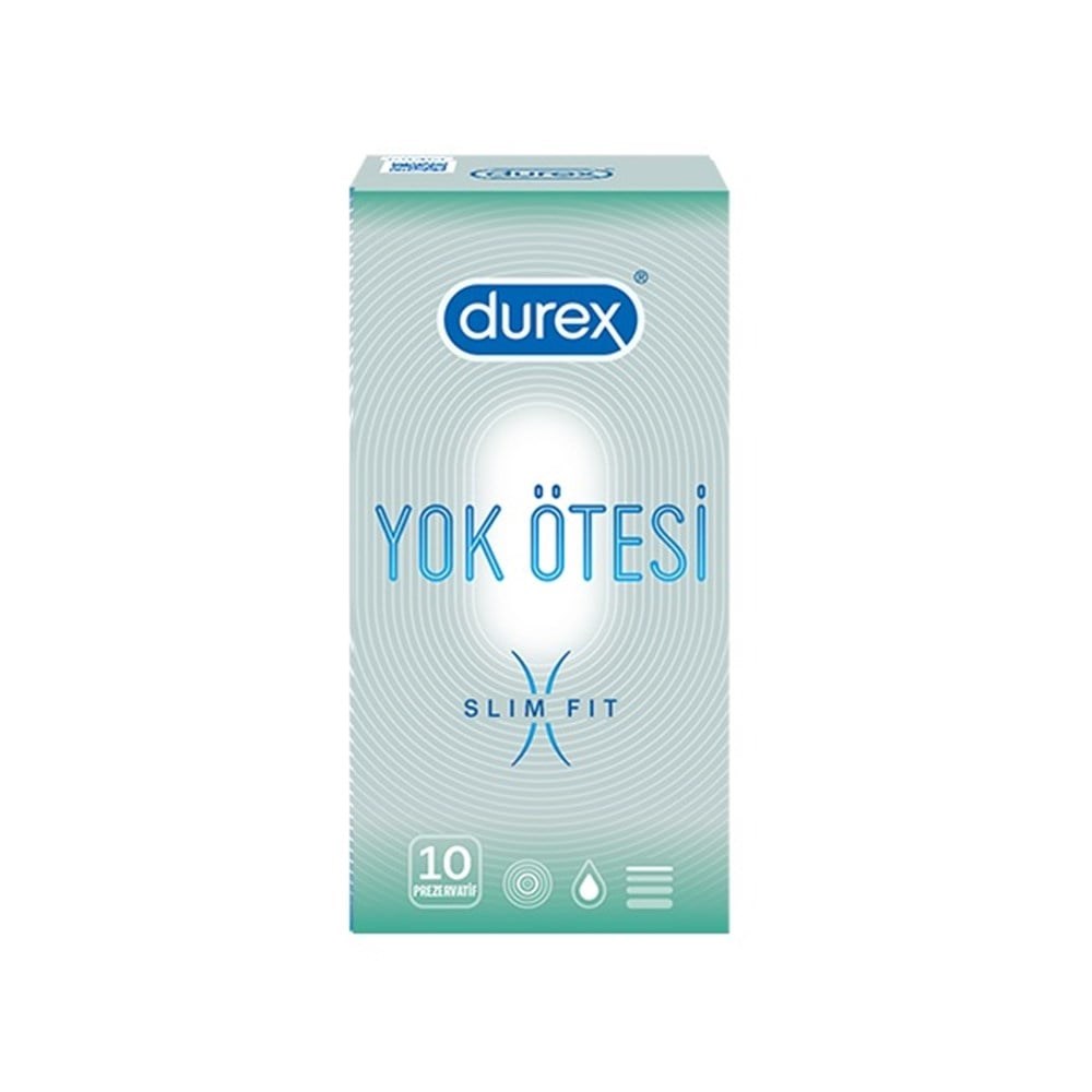 Durex Prezervatif Yok Ötesi Slim Fit 10'lu