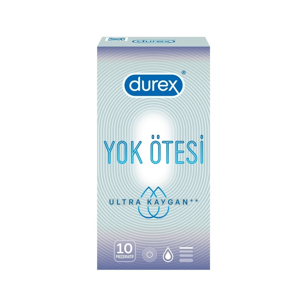 Durex Prezervatif Yok Ötesi Ultra Kaygan 10'lu