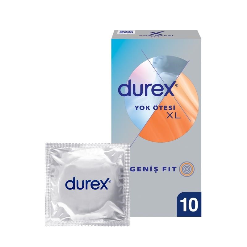 Durex Prezervatif Yok Ötesi XL 10'lu