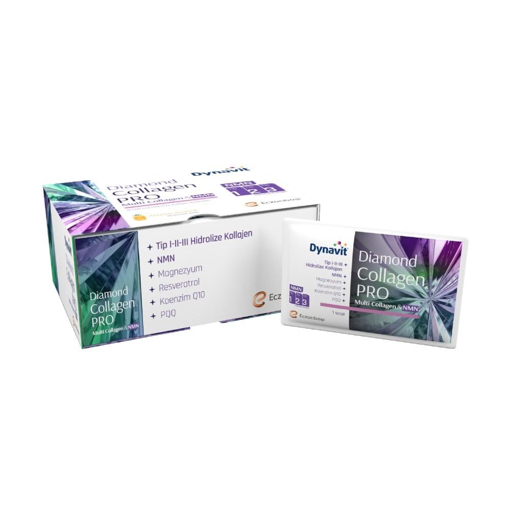 Dynavit Diamond NMN Collagen Pro 30 Saşe