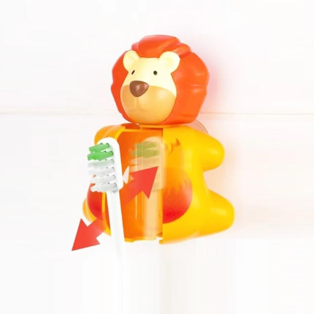 Flipper Hijyenik Diş Fırçası Kabı Aslan
