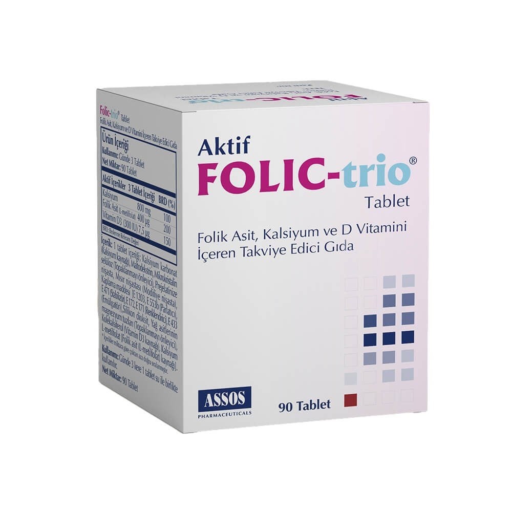 Folic trio 90 Tablet