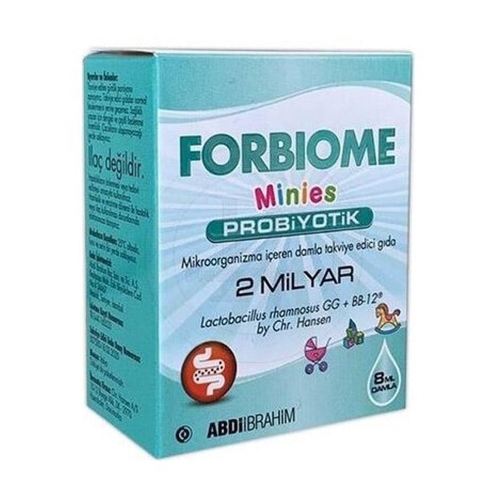 Forbiome Minies Probiotik Damla 8 ml
