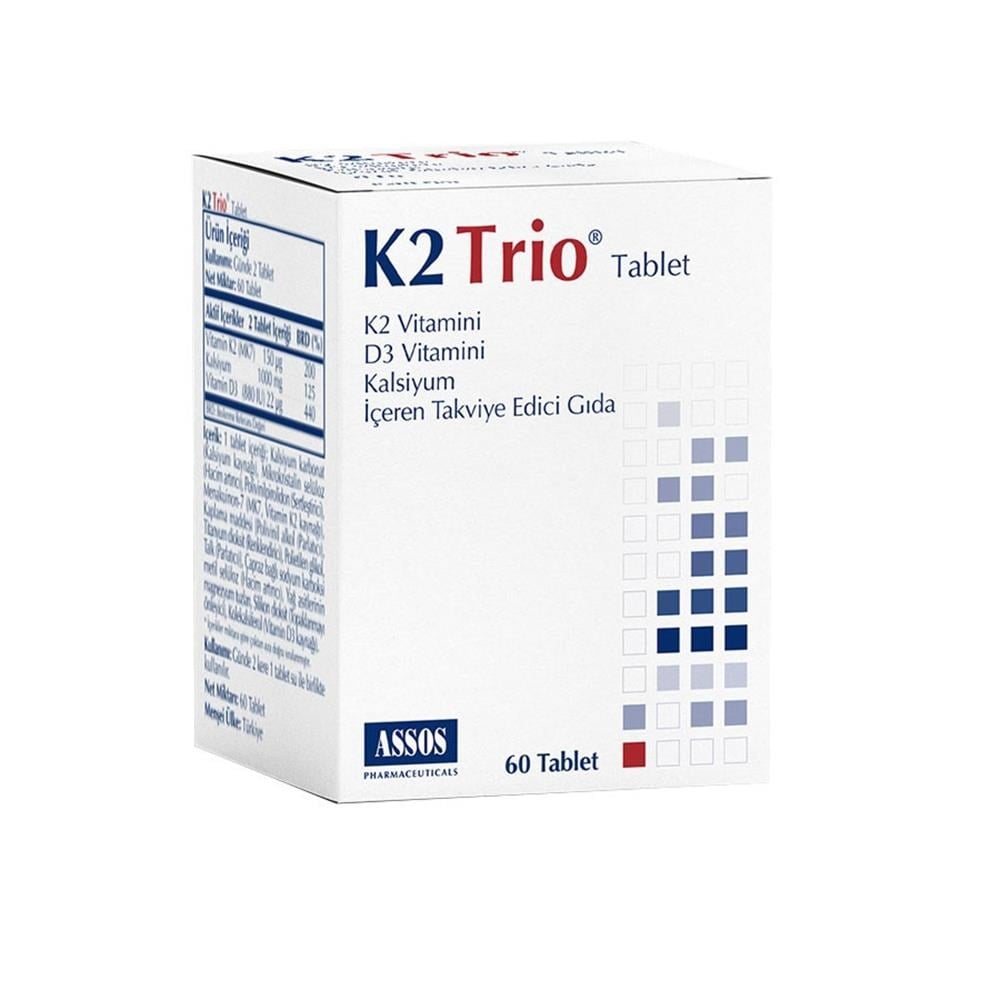 K2 Trio (Eylul Trio) 60 Tablet