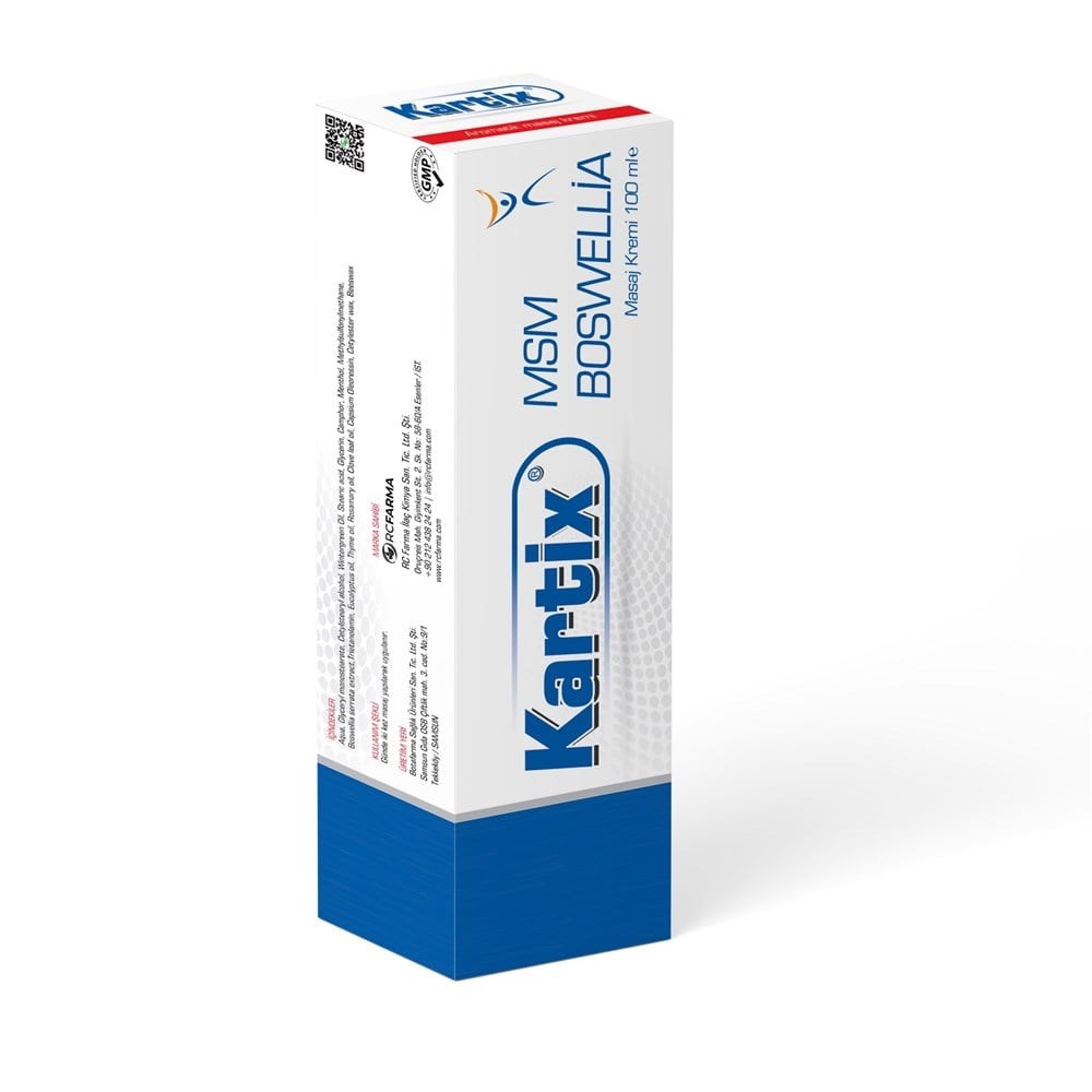Kartix MSM Boswellia Masaj Kremi 100 ml