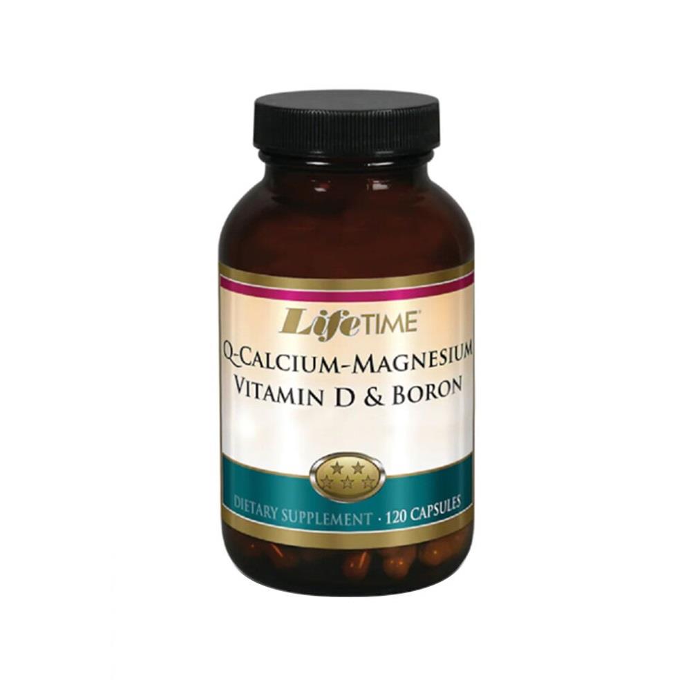 Life Time Q-Calcium Magnesium Vitamin D  Boron 120 Kapsül