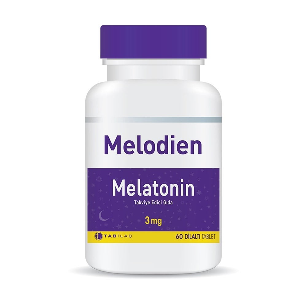 Melodien Melatonin 3 mg 60 Dilaltı Tablet