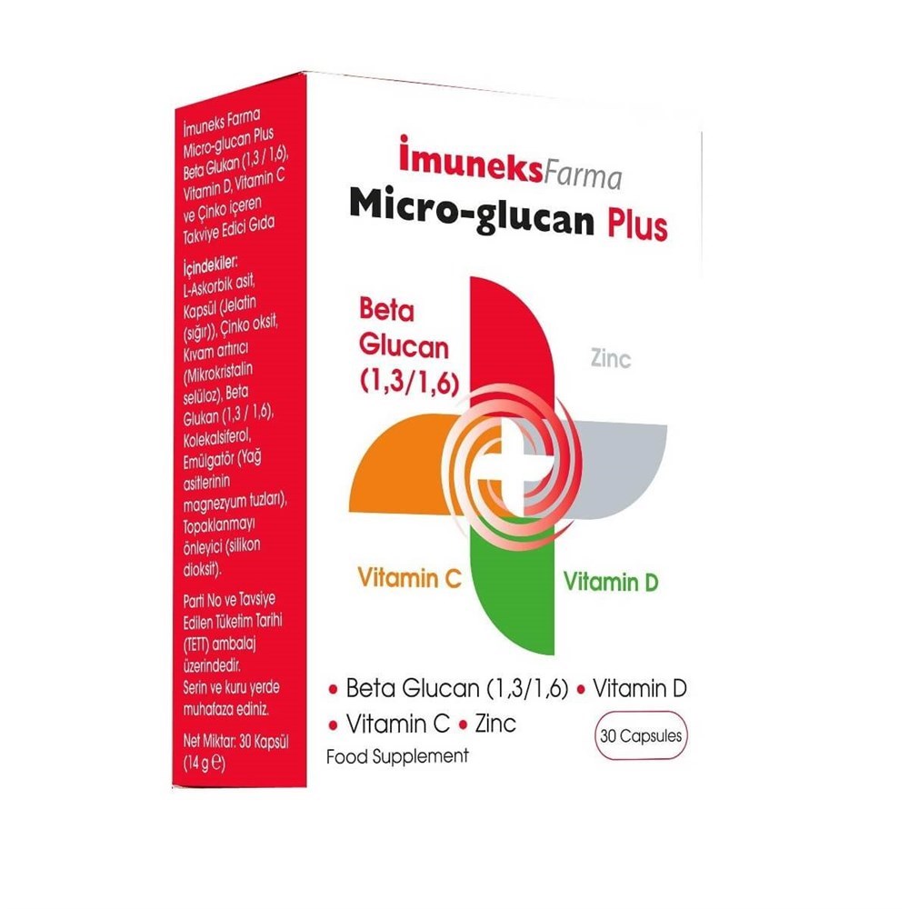 Micro-glucan Plus 30 Kapsül