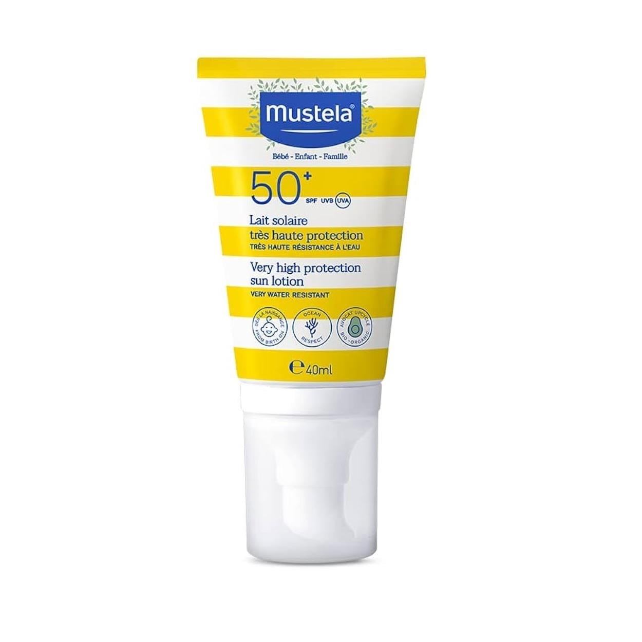 Mustela Çok Yüksek Koruma Faktörlü Güneş Losyonu 40 ml
