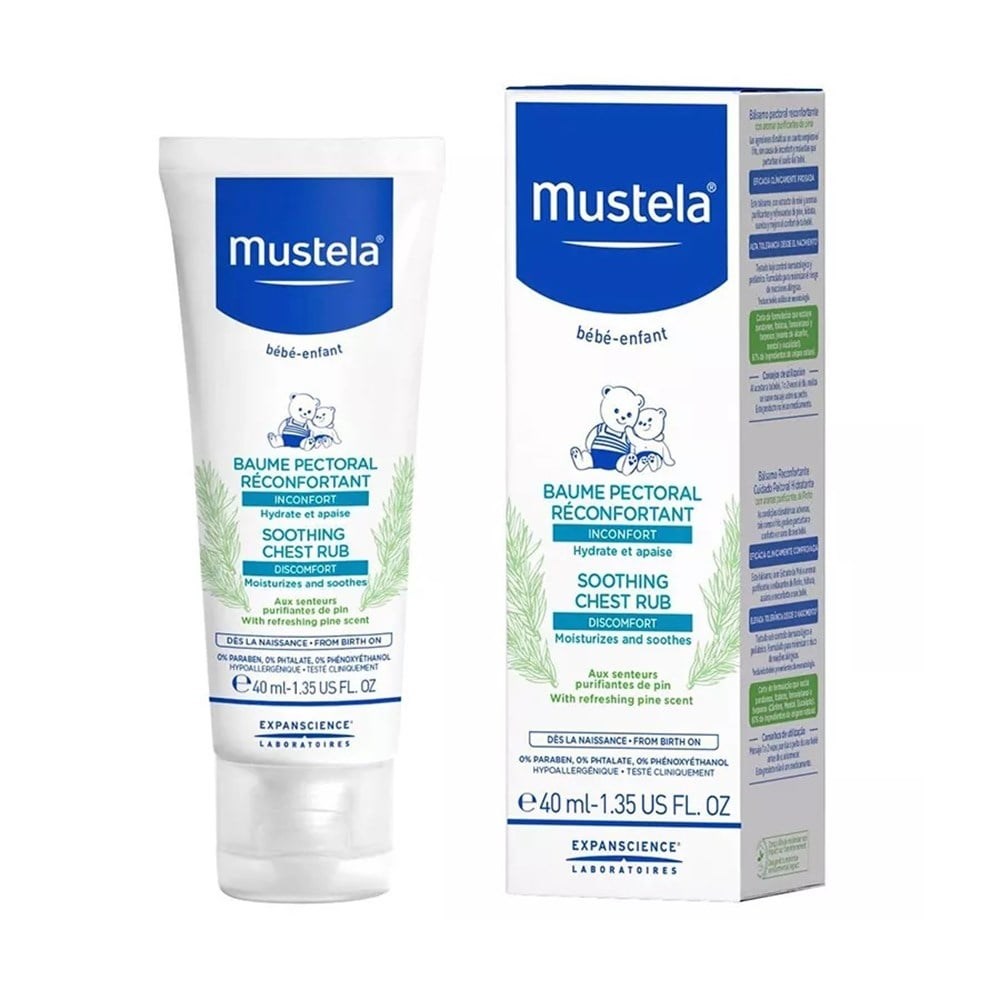 Mustela Rahatlatıcı Göğüs Balsamı 40 ml