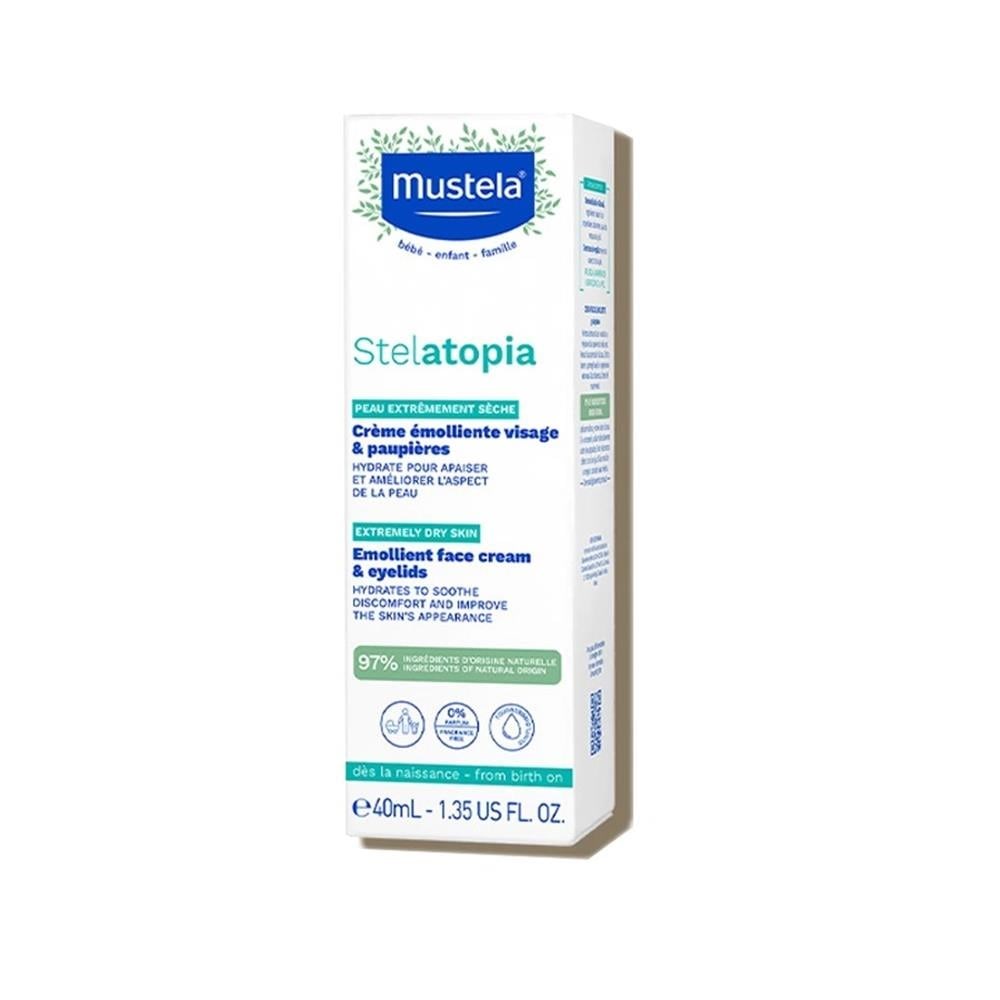 Mustela Stelatopia Emollient Face Cream 40 ml