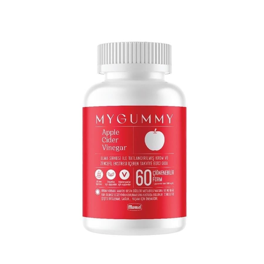 MYGUMMY Apple Cider Vinegar 60 Çiğnenebilir Form