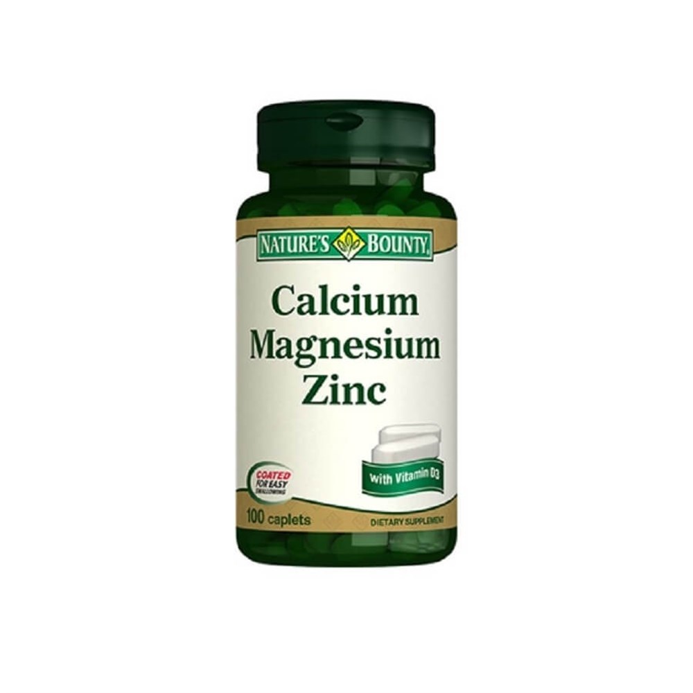 Nature's Bounty Calcium Magnesium Zinc+D3 100 Tablet