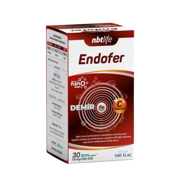 NBTLife Endofer 30 Kapsül
