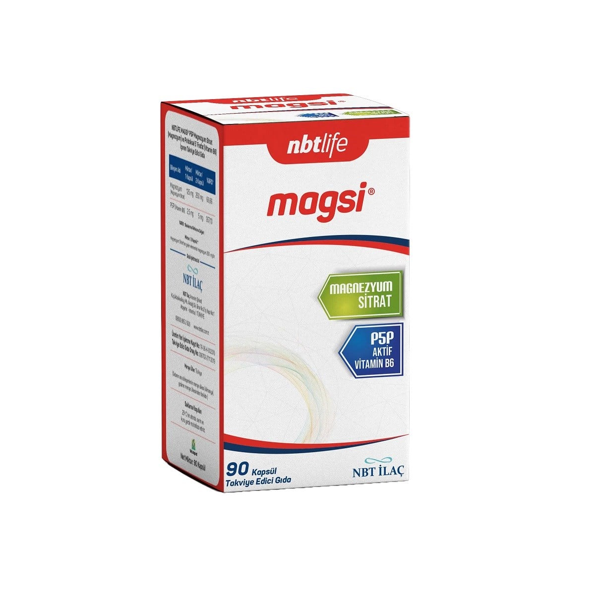 NBTLife Magsi 90 Kapsül