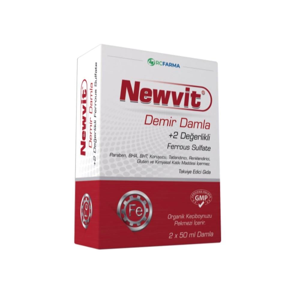 Newvit Demir Damla 2 x 50 ml