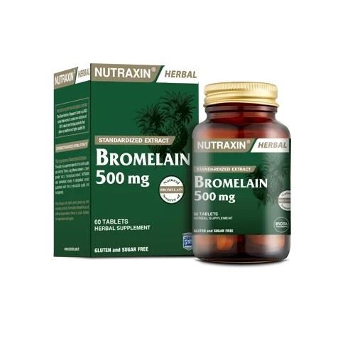 Nutraxin Bromelain 500 mg 60 Tablet
