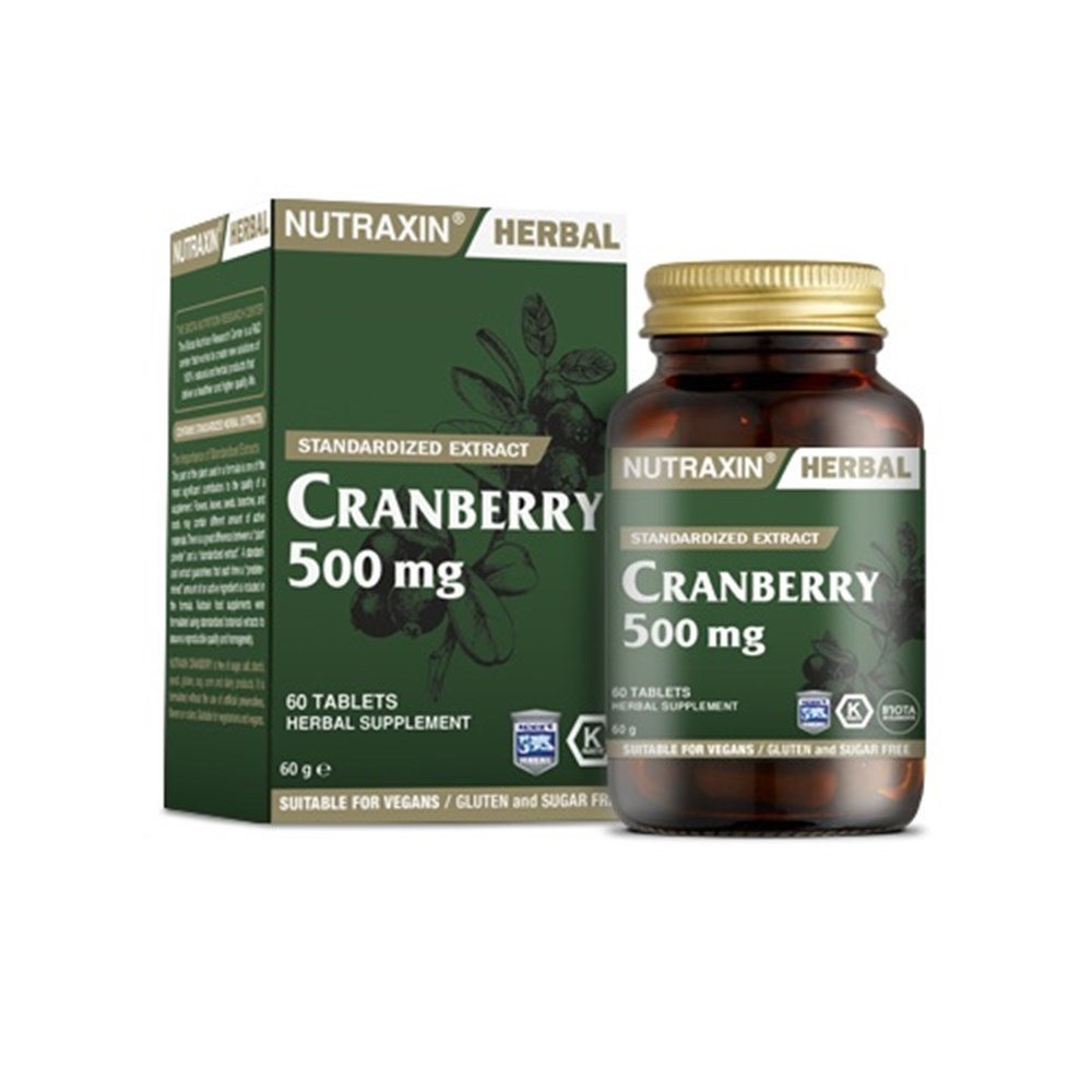 Nutraxin Cranberry 500 mg 60 Tablet
