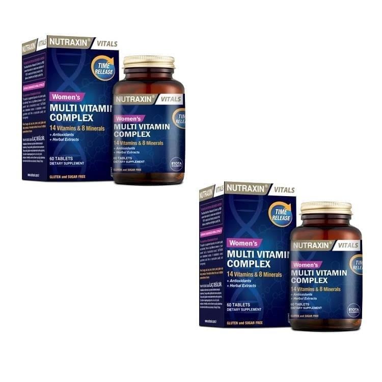 Nutraxin Multivitamin & Mineral Complex For Women 2'li Paket