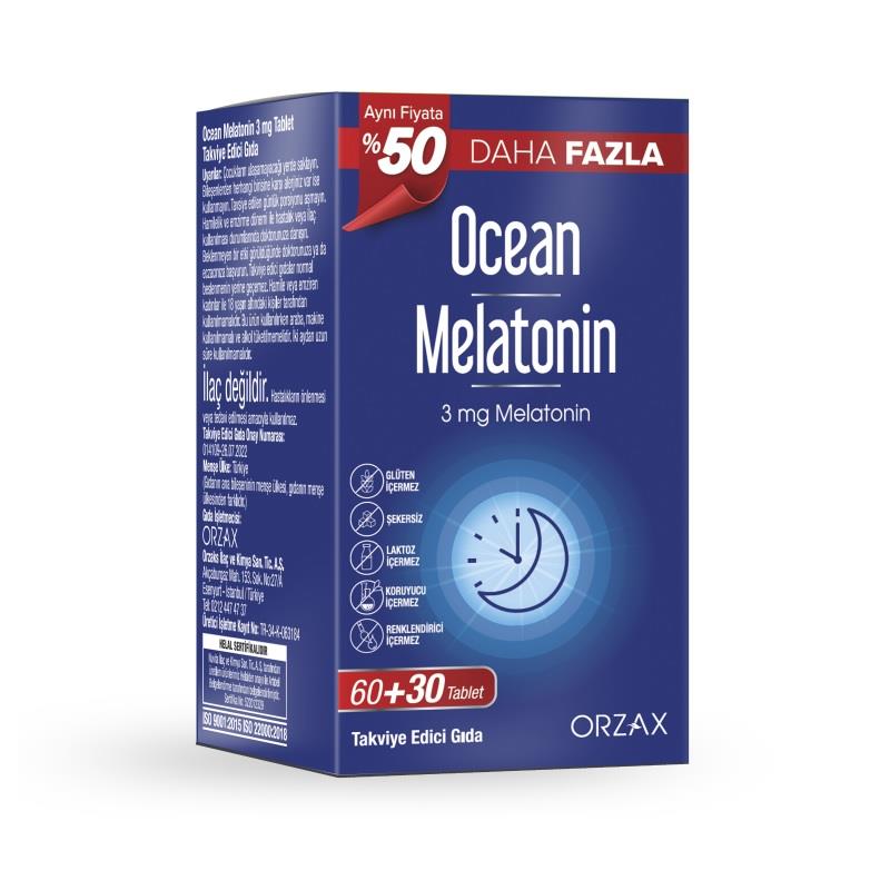 Ocean Melatonin 3 mg 60 Tablet