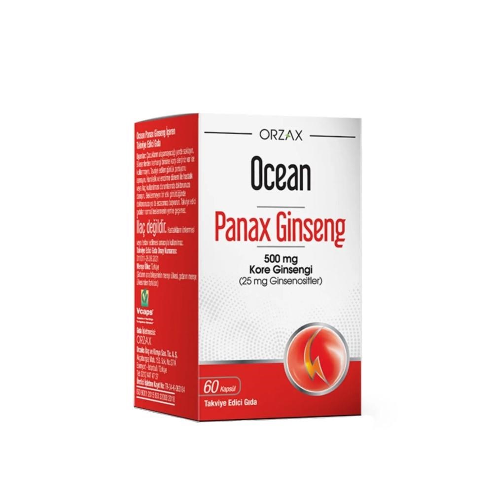 Ocean Panax Ginseng 500 mg 60 Kapsül